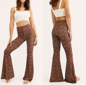 Pull up flare pants leggins